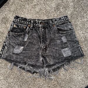 Levi jean shorts